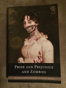 PRIDE AND PREJUDICE AND ZOMBIES BY JANE AUSTEN AND SETH GRAHAME-SMITH 2009 PB - Picture 1 of 2