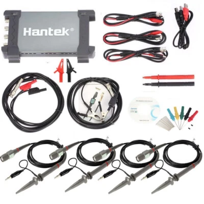 6074BE Hantek Diagnostic Tool USB 1GSa/s 70MHz Car Auto Digital Oscilloscope 4CH - Image 1 of 4