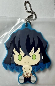 Demon Slayer Anime Rubber Mascot Keychain from Japan- Inosuke Hashibira - Imagen 1 de 3