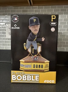 Paul Skenes Pittsburgh Pirates Career Strikeout Counter Bobblehead FOCO NEW NIB - Picture 1 of 3