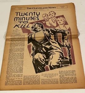 The Cleveland News Fiction Magazine 1937 Twenty Minutes to Kill Arthur M. Chase - Picture 1 of 3