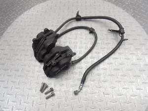 2008 07-15 Suzuki GSX650F Left Right Front Brake Caliper Line Hose Pad OEM - Picture 1 of 14