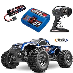 TRAXXAS# Stampede 4x4 VXL Blau + 1x 2S 5000 mAh Akku und 4A ID Lader Traxxas - Bild 1 von 5
