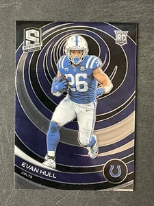 2023 Spectra #188 Evan Hull Indianapolis Colts Blue RC! - Picture 1 of 2
