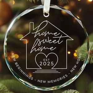 New Home Christmas Ornament 2025 - First Home Ornament 2025, New Home Ornamen... - Picture 1 of 7
