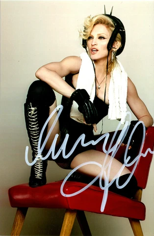 Madonna Autograph Musik-Legenden Pop Autograph Sex Like a Virgin Cover