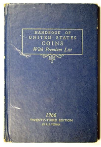 Vintage 1966 23rd Edition Handbook of United States Coins With Premium List - Picture 1 of 7