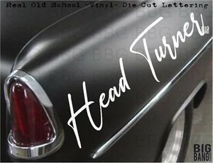 HOT Rat ROD DRAG RACING SPEED SHOP 2 Vinyl DECAL STICKER HEAD TURNER Custom - Picture 1 of 4