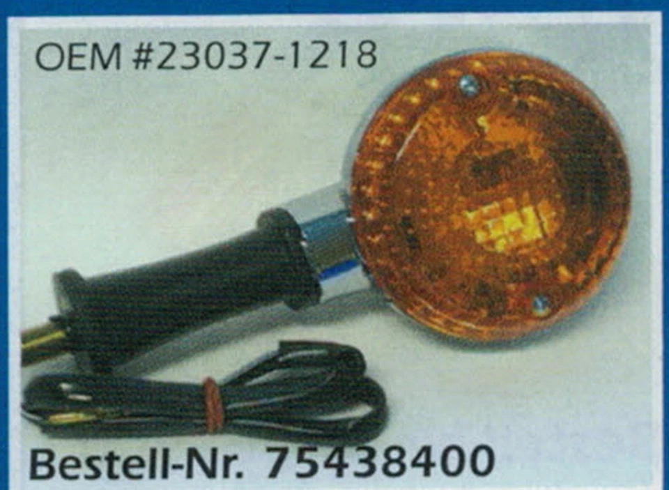 Pour KAWASAKI BJ 250 Estrella - Clignotant - 75438400