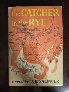 The Catcher in the Rye by J. D. Salinger, 1st Edition, 38th Printing, HC DJ - Picture 1 of 12