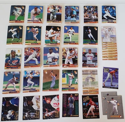 1993 BASEBALL Fleer Ultra #251-650 plus Inserts CARDS Singles Commons Personal - Image 1 of 3