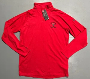 Texas Tech Red Raiders Under Armour Quarter Zip Jacket Men's 2XL Retail $60 - Picture 1 of 4