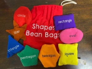 Educational Insights Shapes Beanbags Learn Shapes Toddler Learning Toy - Picture 1 of 3