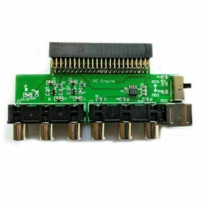 RGB Video Booster RGBS Signal Audio Out for NEC PCE PC Engine Grafx Game Console - Image 1 of 4