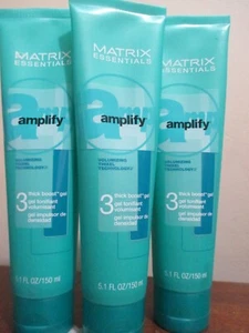 Lot of 3 Matrix Essentials Amplify Thick Boost Gel 5.1 Oz - Picture 1 of 1