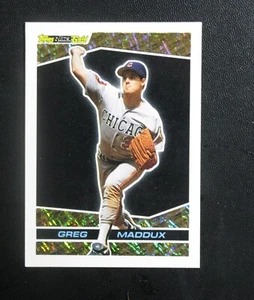 GREG MADDUX 1993 Topps BLACK GOLD Card #12 Cubs, Braves, HOF - Picture 1 of 2