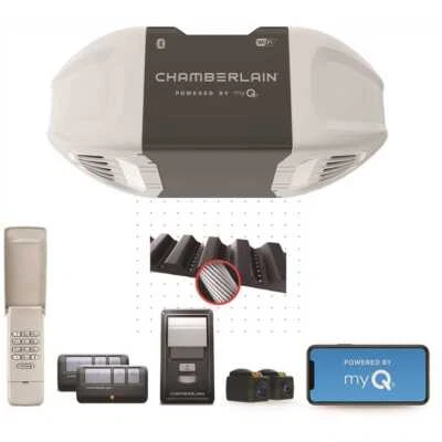Chamberlain 3/4 HP Smart Quiet Belt Drive Garage Door Opener - Image 1 of 4