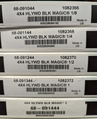 Schneider 4x4" Hollywood Black Magic 1/8, 1/4, 1/2, 1 & 2 Filter Kit - 5 Filters - Image 1 of 4