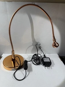 IKEA JANSJO Copper Rose Metallic Flexible Articulating Led Desk Lamp - Picture 1 of 5