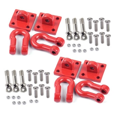 Anhängerkupplung Haken/ Schraube Set für 1:10 Crawler Auto Axial SCX10 RC4WD ye - Bild 1 von 4