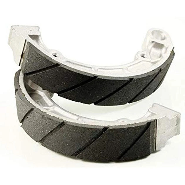 Emgo Grooved Brake Shoes #93-39154 for Honda NS50F Aero 1990 - Image 1 of 1