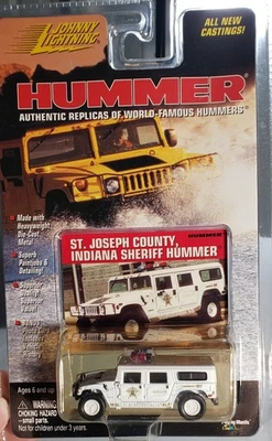 Johnny Lightning White Lightning Hummer St. Joseph County IN Sheriff - Image 1 of 4