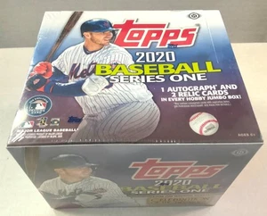 Topps Serie 1 2020 Jumbo Hobby Box ¡Sellado de fábrica! 10 paquetes de 46 cartas cada uno - Imagen 1 de 6