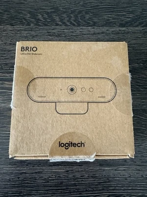 Logitech Brio Black Ultra HD Webcam - Image 1 of 4