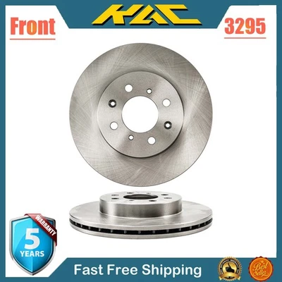 Rotores de disco de freio dianteiro 3295 para 1996-1998 2001-2003 Honda Civic - Imagem 1 de 4