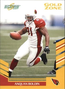 2007 Score Gold Zone #106 Anquan Boldin /600 - FB - Picture 1 of 2
