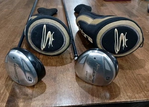 Cobra King Cobra Offset SZ Hyper Steel 3 & 5 Fairwayholz Set Aldila mit Abdeckungen - Bild 1 von 12