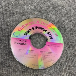 VIDEO -67P 67TV SOFTWARE & DOCUMENT WINDOWS 95 - Picture 1 of 2