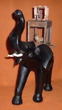 Hannibal Barkas auf Kriegselefant im Vormarsch auf Rom DADA Skulptur MIJO Köln