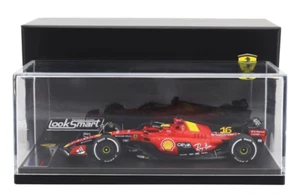 MODELLINO AUTO F1 1:43 LOOKSMART FORMULA 1 FERRARI SF-23 LECLERC GP MONZA 2023 - Foto 1 di 15
