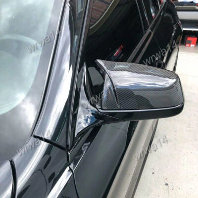 Cubiertas de espejo retrovisor estilo M de fibra de carbono para BMW Serie 5 E60 E61 LCI 2008-2010 Foto 1 de 4