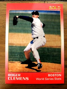 ROGER CLEMENS 1991' THE STAR COMPANY GOLD CARD #66 LIMITED 1 of 1,500 - Bild 1 von 2