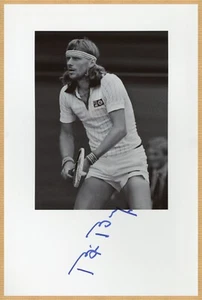 Bjorn Borg - Tenista sueco - Foto grande firmada - Lieja 2007 - Imagen 1 de 1