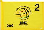 PGA Tour Event-Used #2 Pin Flag from EMC World Cup December 12th-15th, 2002