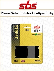 Suzuki GSX-R 600 1997-2003 [Rear Ceramic Brake Pads] [SBS HF Series] - Picture 1 of 1