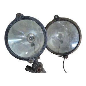 Headlamp set for classic cars, hor rods, pre war cars 23 cm vintage rear - Picture 1 of 7