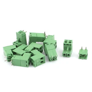 10pcs Conector de Bloque de Terminal tornillo PCB 5,08mm AC 300V 10A 2P patillas - Imagen 1 de 1