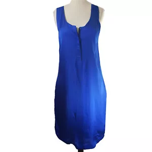 Heather by Bordeaux royal blue high-low tunic dress, S NWT - Picture 1 of 2