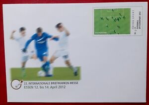 Plusbrief Briefmarken Fußball  Für den Sport Spitzensport 2012 Frankatur