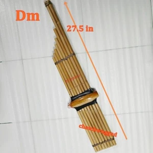 Khaen Bamboo Thai Isan Laos Musicial Instrument Mouth Organ Traditional Craft Dm - Picture 1 of 6