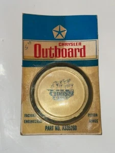 A335260 CHRYSLER  Piston Rings STD for 70-150hp 1974-1984mod(packof 2) Bore3,125 - Picture 1 of 1