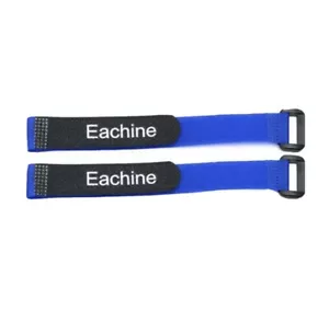Nimh Lipo Battery Strap 1 Pair Tie Down Cable For RC Car Boat Plane 26 cm * 2 cm - Foto 1 di 2