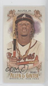 2021 Topps Allen & Ginter's Mini Ronald Acuna Jr #72