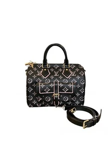 Louis Vuitton Fall for You Speedy Bandouliere 25 Watercolor Black Pink Limited - Picture 1 of 9