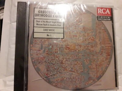 GREGORIAN & ORTHODOX CHANT CHOIR OF THE MOUNT ANGEL ABBEY MOSCOW YOUTH CHOIR CD - Image 1 of 2