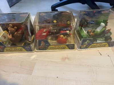 Nintendo Mario Kart RC Mario &Yoshi & Donkey Kong Remote Control Kart 2004 - Image 1 of 4